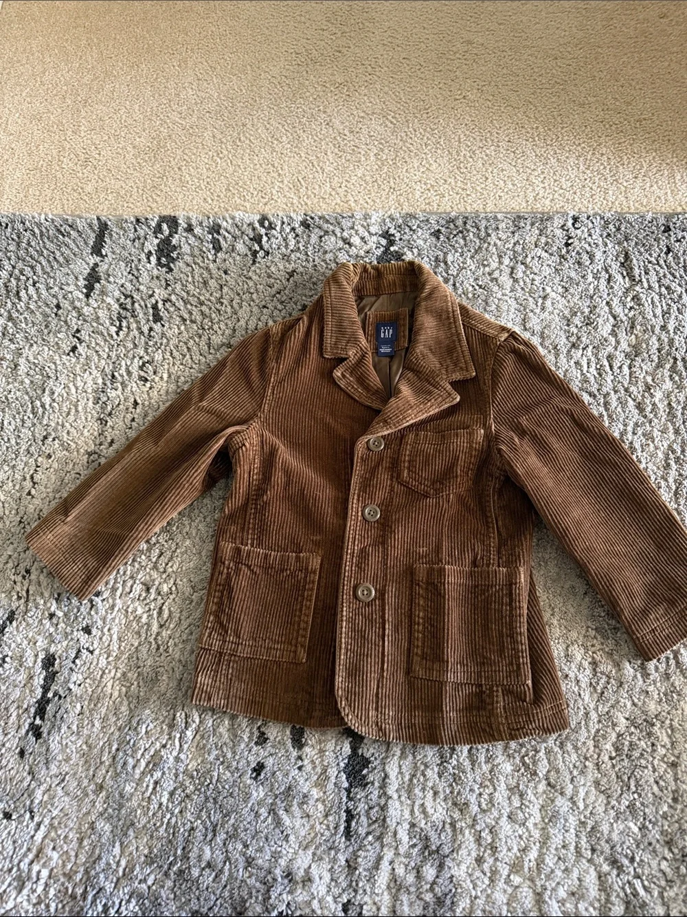 GAP Kids Brown Corduroy Blazer Jacket